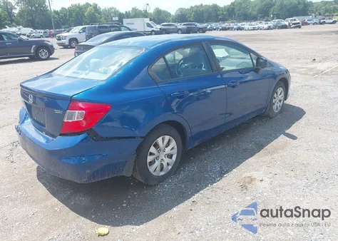2012 Honda Civic Lx from USA, damaged, VIN 2HGFB2F59CH536224